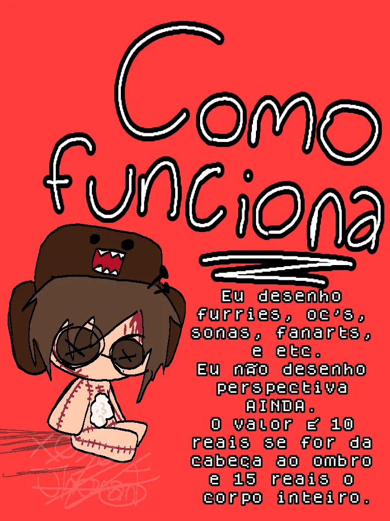 desenho oc's e fanarts!(furries incluidos)