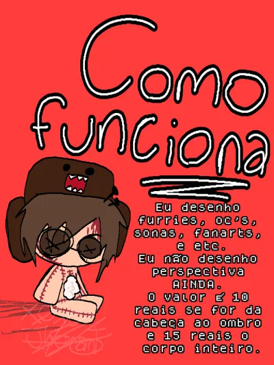 desenho oc's e fanarts!(furries incluidos)